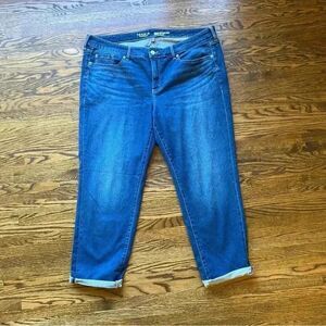 Torrid perfect boyfriend ankle vintage stretch jeans blue women’s 20